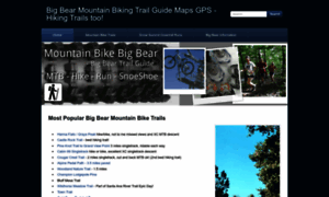 Mountainbikebigbear.com thumbnail