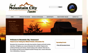 Mountaincitytn.org thumbnail