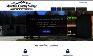 Mountaincountrystorage.com thumbnail