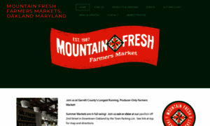 Mountainfresh.org thumbnail