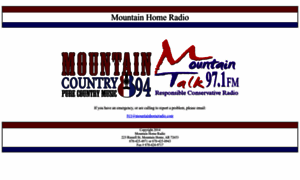 Mountainhomeradio.com thumbnail