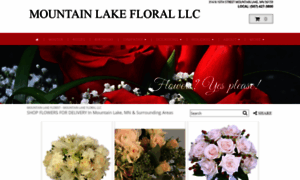 Mountainlakefloral.com thumbnail