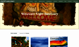 Mountainlightsanctuary.com thumbnail