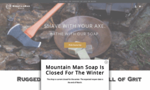 Mountainmansoap.com thumbnail