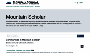 Mountainscholar.org thumbnail