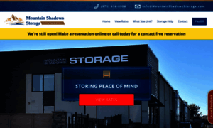 Mountainshadowsstorage.com thumbnail