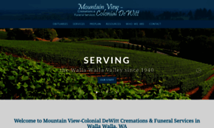 Mountainview-colonialdewitt.tributecenteronline.com thumbnail