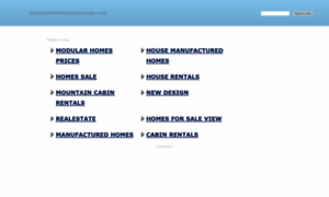 Mountainviewhomescolorado.com thumbnail