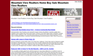 Mountainviewrealtors.net thumbnail