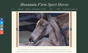 Mountainviewsporthorses.com thumbnail