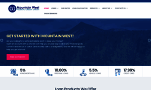 Mountainwestfcu.com thumbnail