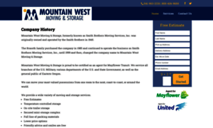 Mountainwestmoving.com thumbnail