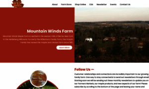 Mountainwindsfarm.com thumbnail