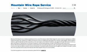 Mountainwirerope.com thumbnail