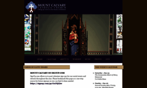 Mountcalvary.com thumbnail