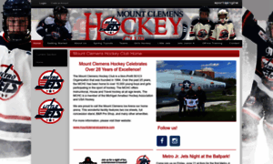 Mountclemenshockey.org thumbnail