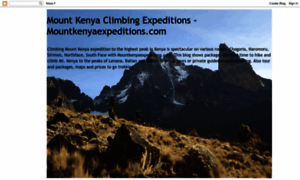 Mountkenyaexpeditions.blogspot.com thumbnail