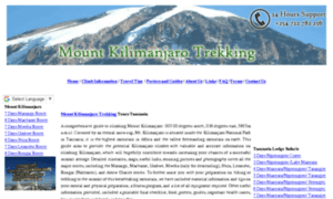 Mountkilimanjaro-trekking.com thumbnail