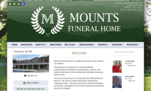 Mountsfuneralhome.com thumbnail