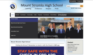 Mountstromlohs.act.edu.au thumbnail