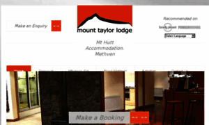 Mounttaylorlodge.co.nz thumbnail