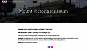 Mountvictoriamuseum.info thumbnail