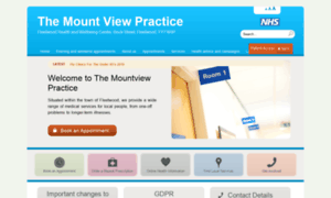 Mountviewpractice.nhs.uk thumbnail