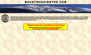 Mountwashington.com thumbnail