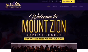 Mountzionbaptist.com thumbnail