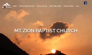 Mountzionbaptistchurch.net thumbnail