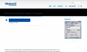 Mouse-and-key-recorder.windows10compatible.com thumbnail