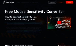 Mousesensitivityconverter.3daimtrainer.com thumbnail