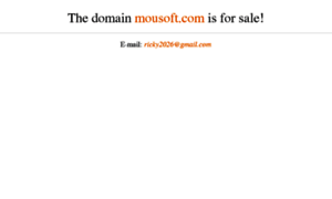 Mousoft.com thumbnail