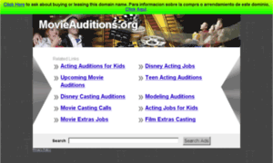 Movieauditions.org thumbnail