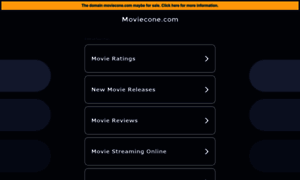 Moviecone.com thumbnail