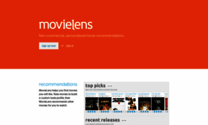 Movielens.org thumbnail