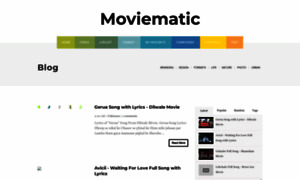 Moviematic.blogspot.com thumbnail