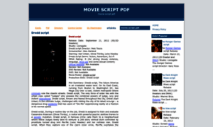 Moviescriptpdf.blogspot.nl thumbnail