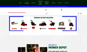 Mower-depot.com thumbnail