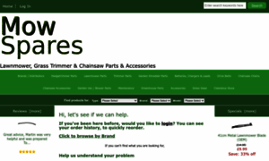 Mow Spares Mowspares Mow Spares Lawnmower Grass