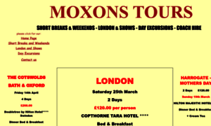 Moxons-tours.co.uk thumbnail