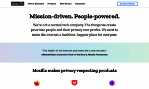 Mozilla.org thumbnail