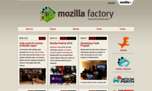 Mozillafactory.org thumbnail