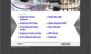 Mp3-duplicate-finder.com thumbnail