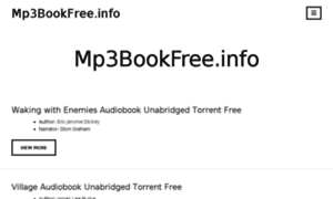 Mp3bookfree.info thumbnail