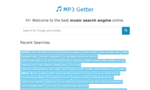 Mp3getter.com thumbnail