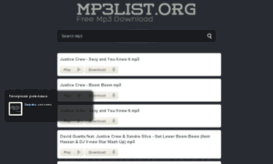 Mp3list.org thumbnail