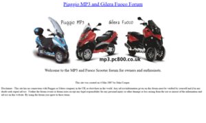 Mp3scooterclub.co.uk thumbnail