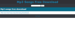 Mp3songsfreedownload.info thumbnail