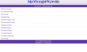 Mp3songspk.net.in thumbnail